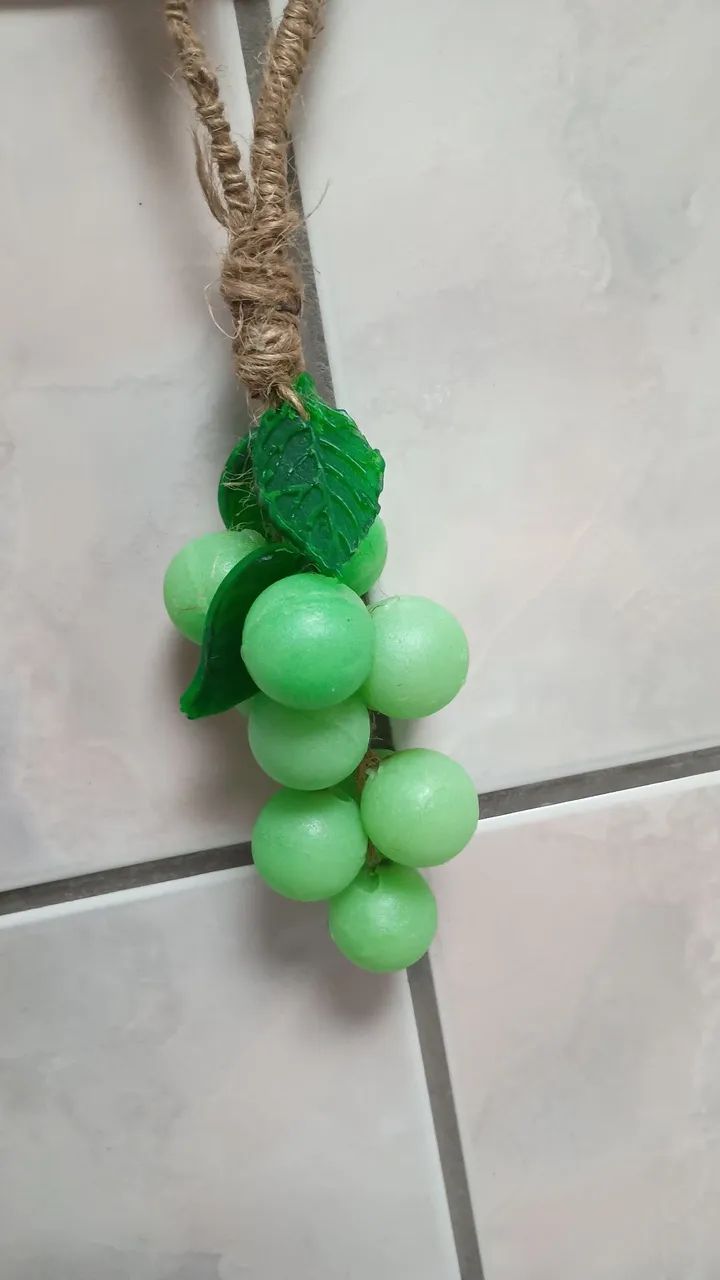 Sabonete artesanal cacho de uvas