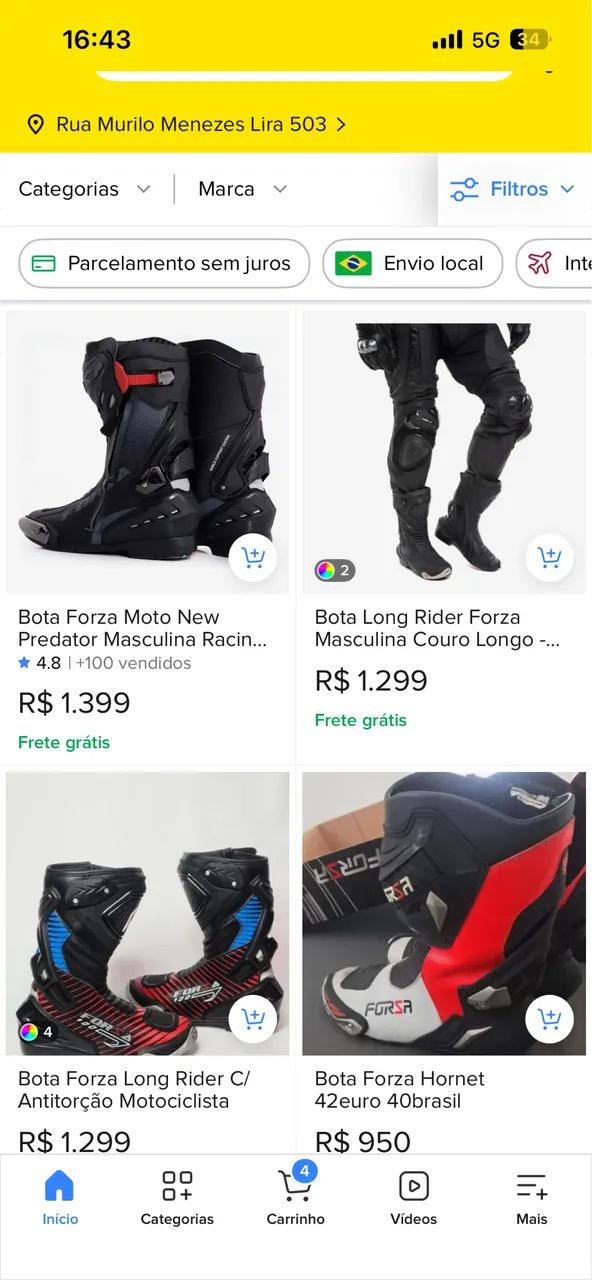 Bota Moto Racing Forza Nova  - Foto 4