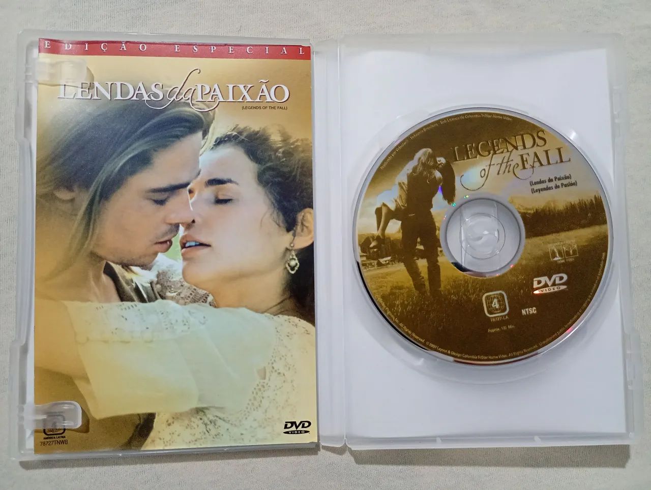 DVD LENDAS DA PAIXÃO (BRAD PITT ,,ANTHONY HOPKINS) - Foto 2