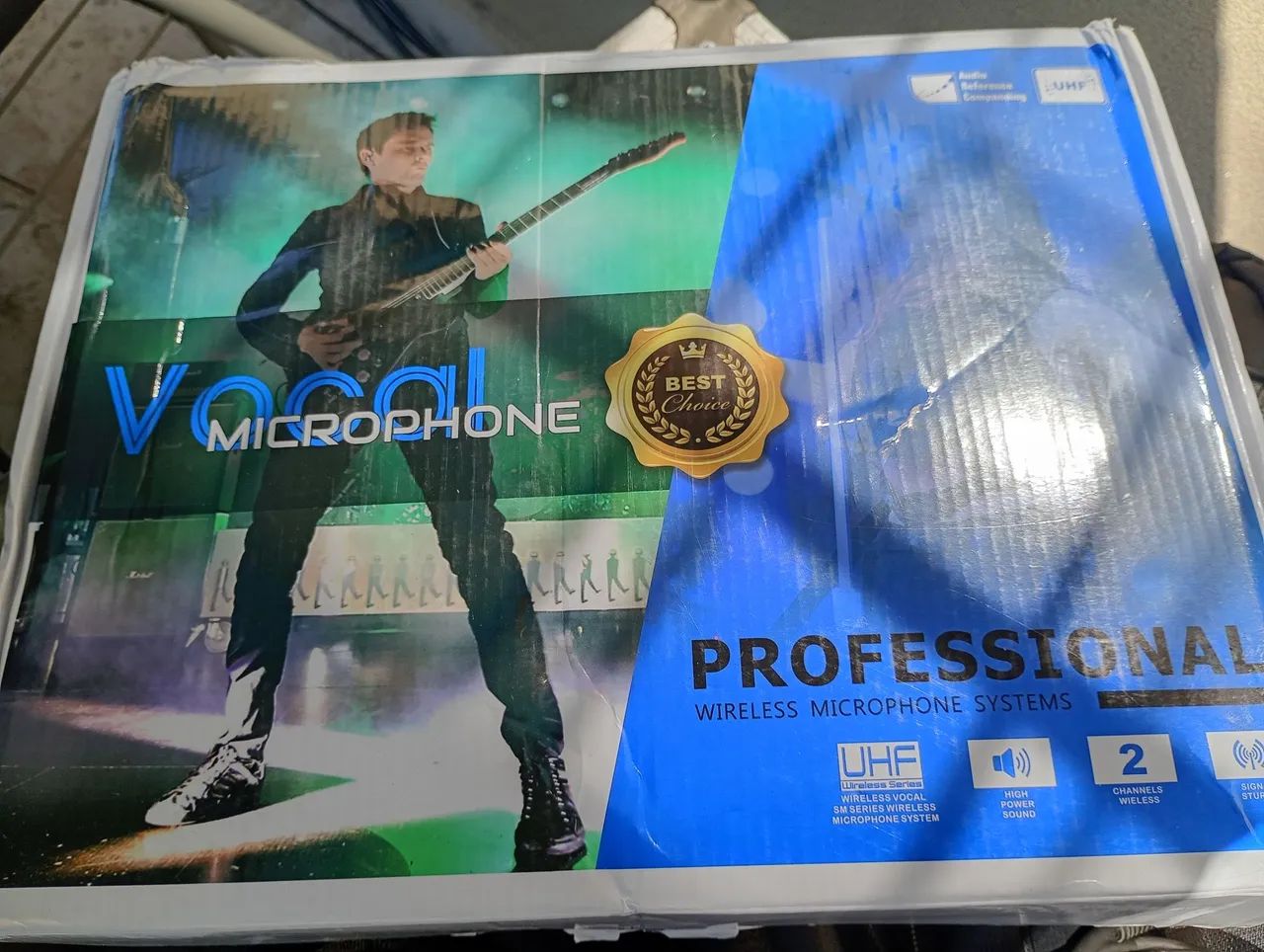 Microfone headset sem fio - Foto 4