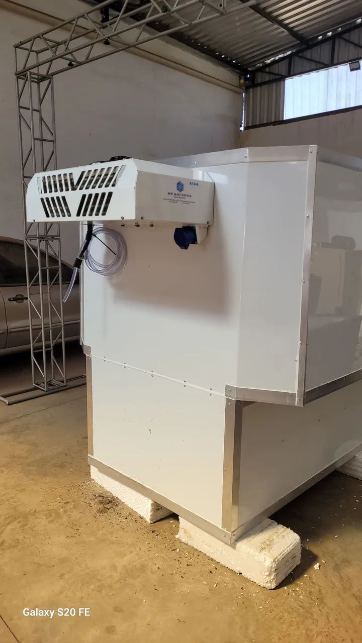 Baú refrigerado com equipamento 100% elétrico para fiat strada e saveiro.  - Foto 4