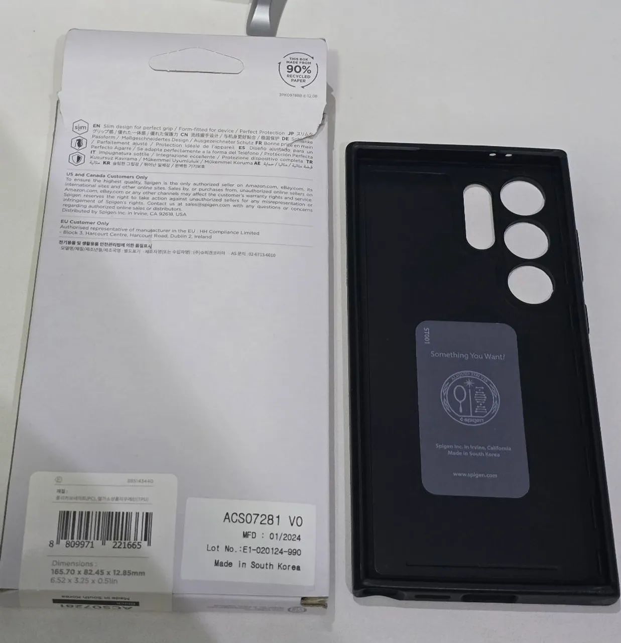 Capa Spigen Thin Fit Galaxy S24 Ultra - Foto 2