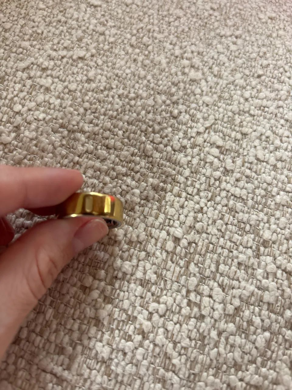 Oura ring 4 Dourado  - tamanho 7 