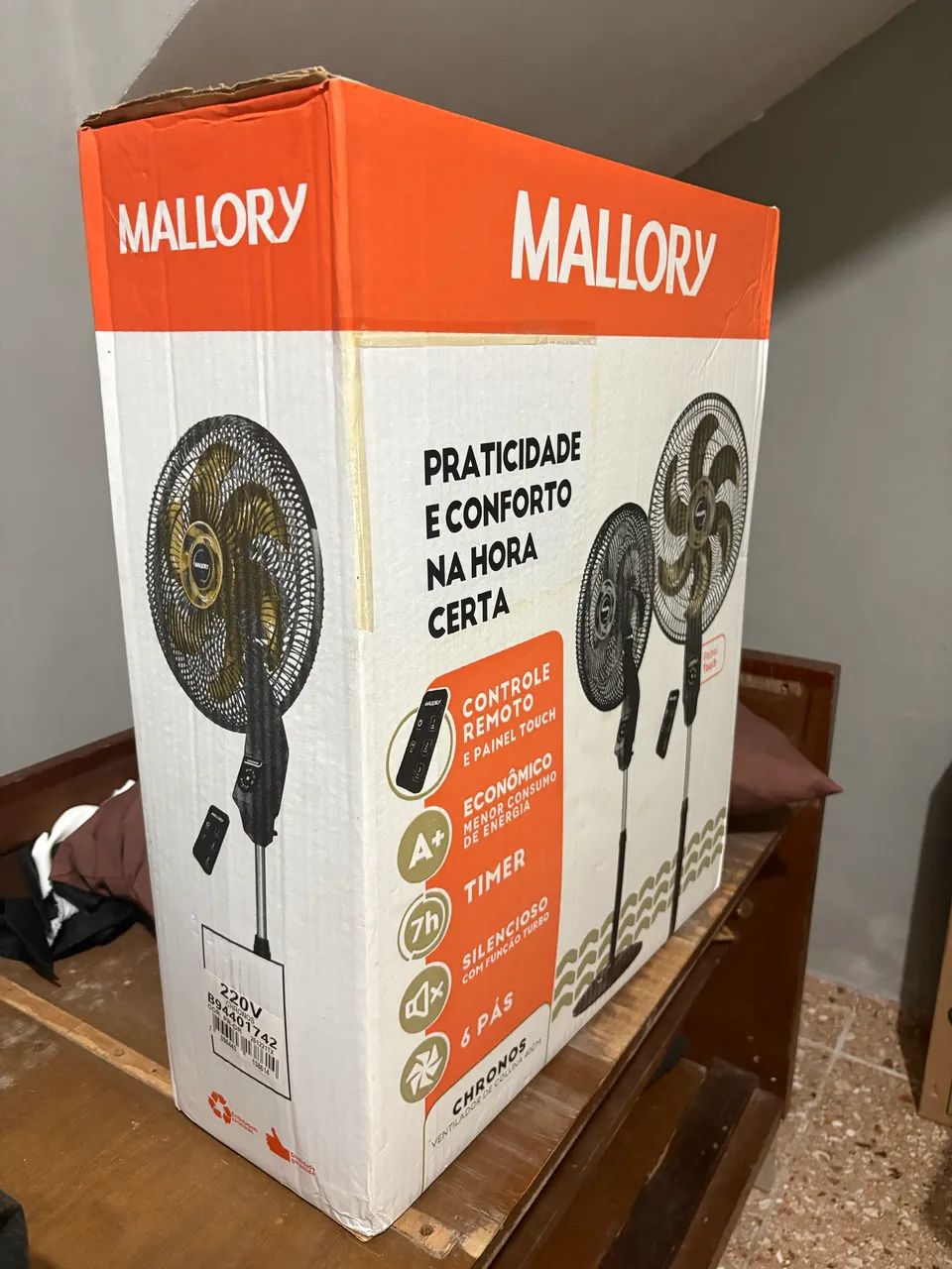 Ventilador malorry 6 pás- Novo na caixa  - Foto 5