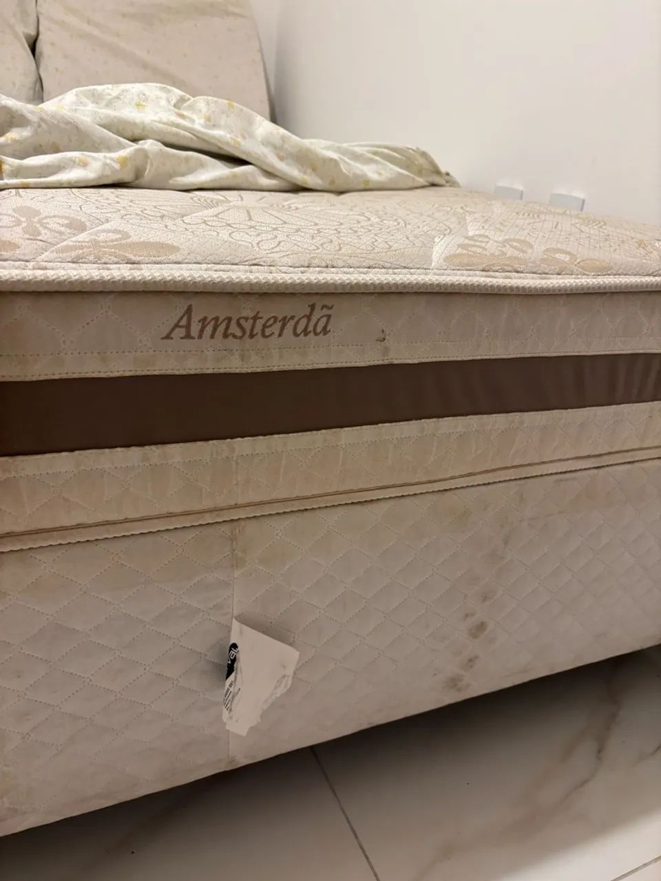 Cama box + colchão usada  - Foto 3