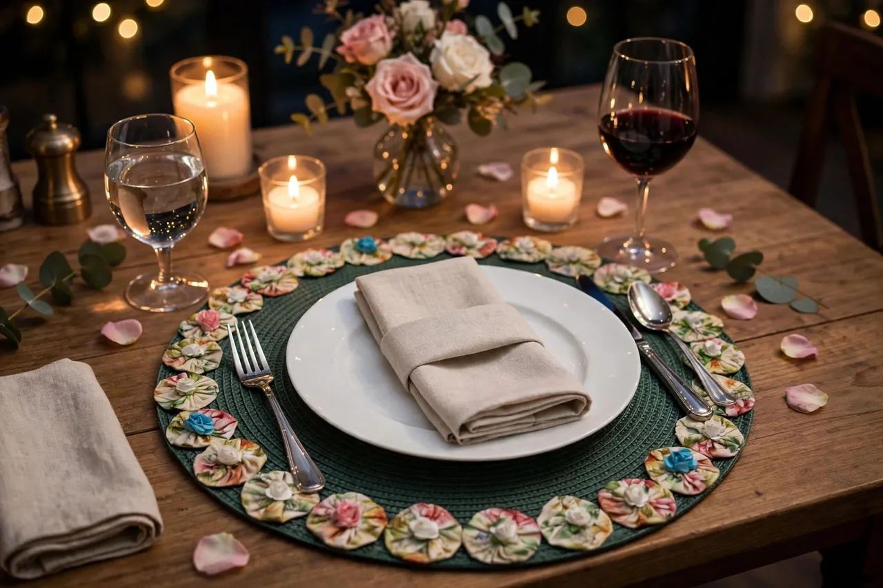 Souplast decorado com fuxicos e flores ?  - Foto 4