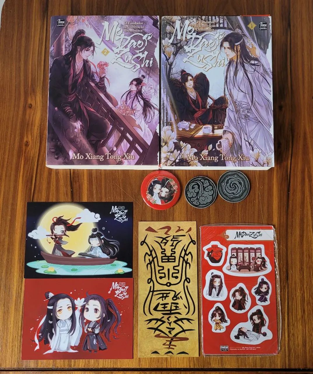 Sol148　20冊分 Colecionador: Mo Dao Zu Shi - 1 e 2 + Itens Exclusivos Limitados