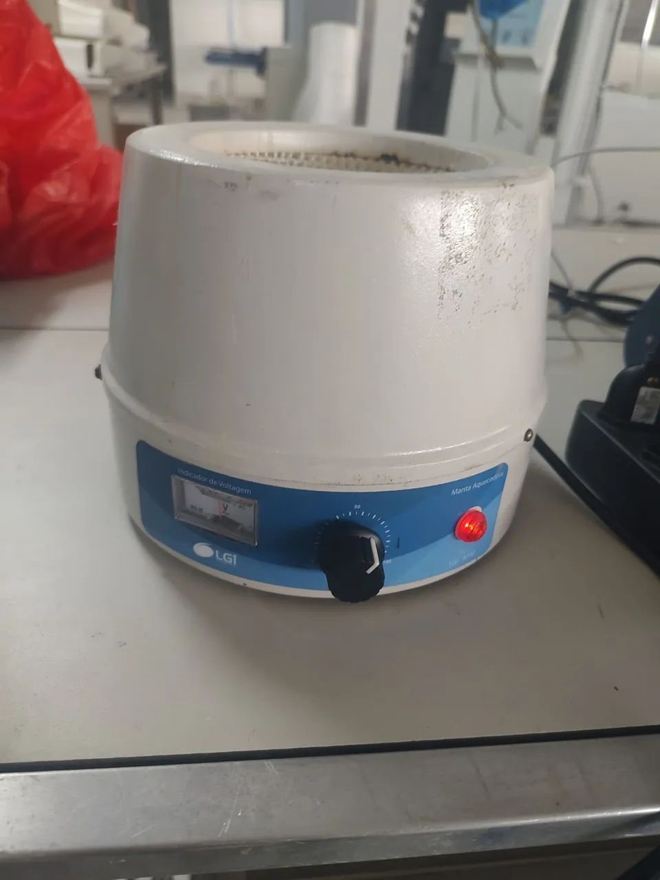 Manta aquecedora marca LGI Scientific.