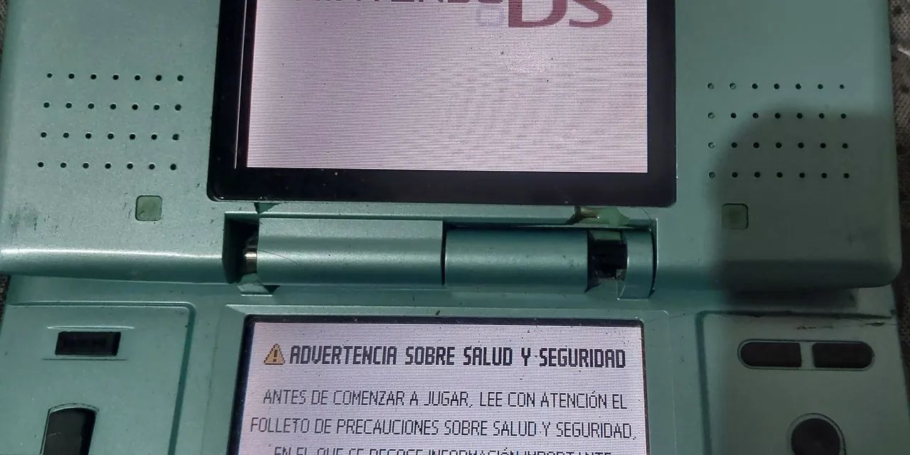 Nintendo ds fat (classico)funcionando  dobradiça da carcaça quebrada - Foto 4