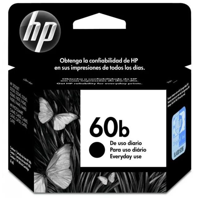 Cartucho de tinta HP 60b