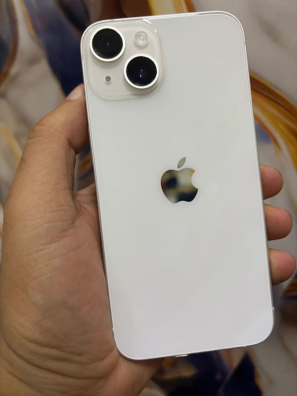 iPhone 14 128G Branco semi novo 