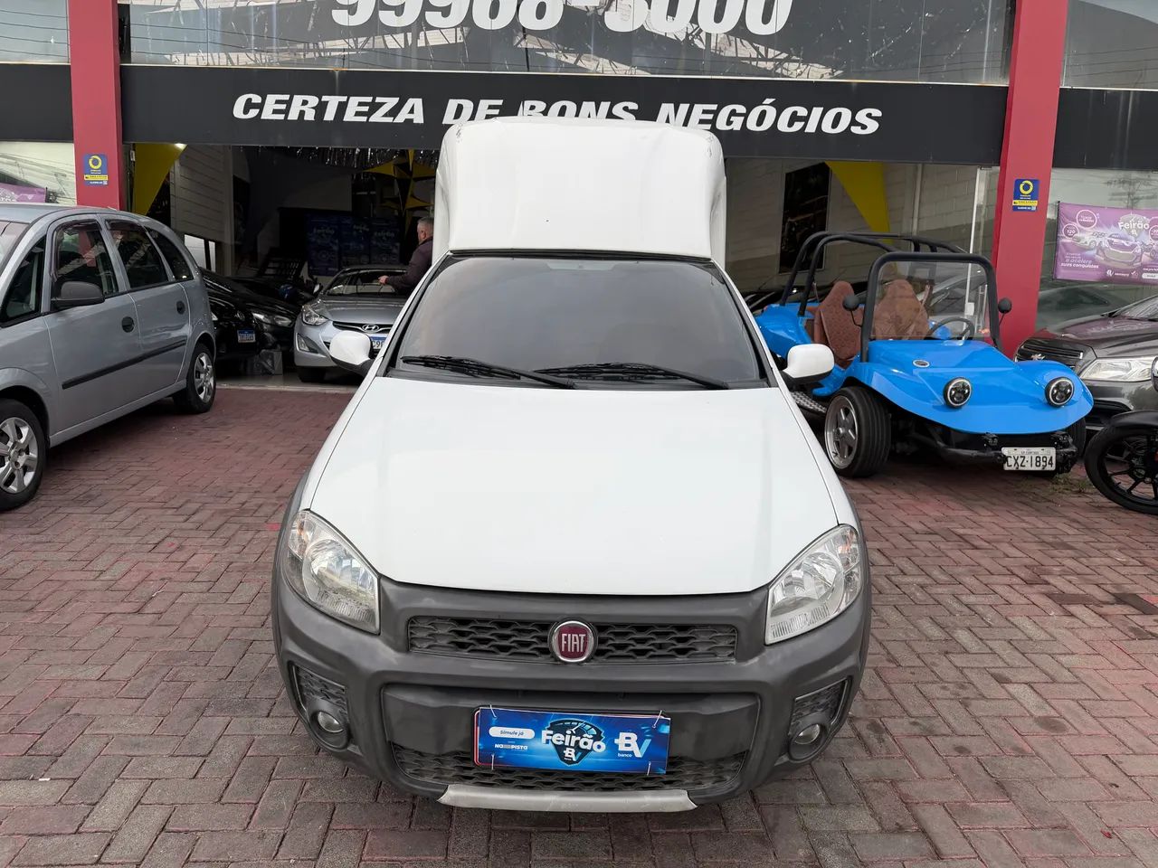 Fiat Strada Freedom 1.4 Flex 8V CS 2020 - Foto 3