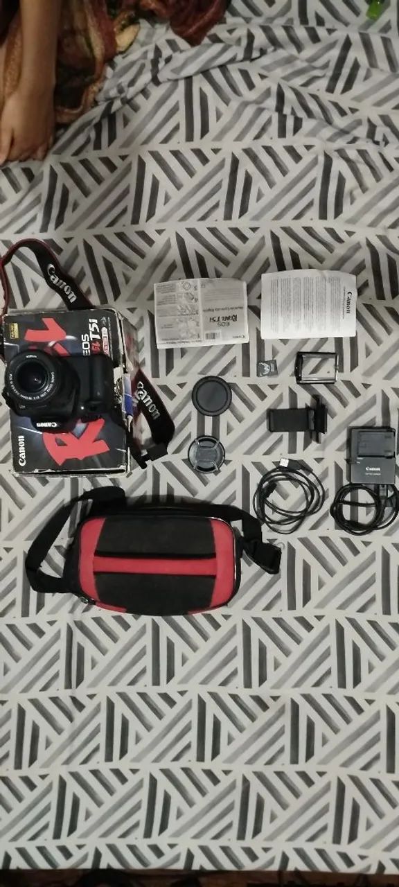 Câmera Canon T5I + KIT  - Foto 2