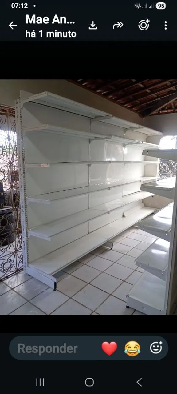 4 metros de pratileiras reforcada altas 2500 - Foto 5