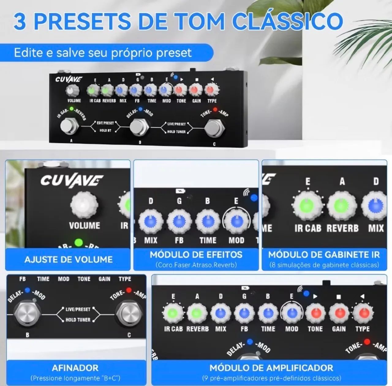 Pedaleira de Guitarra  - Foto 2