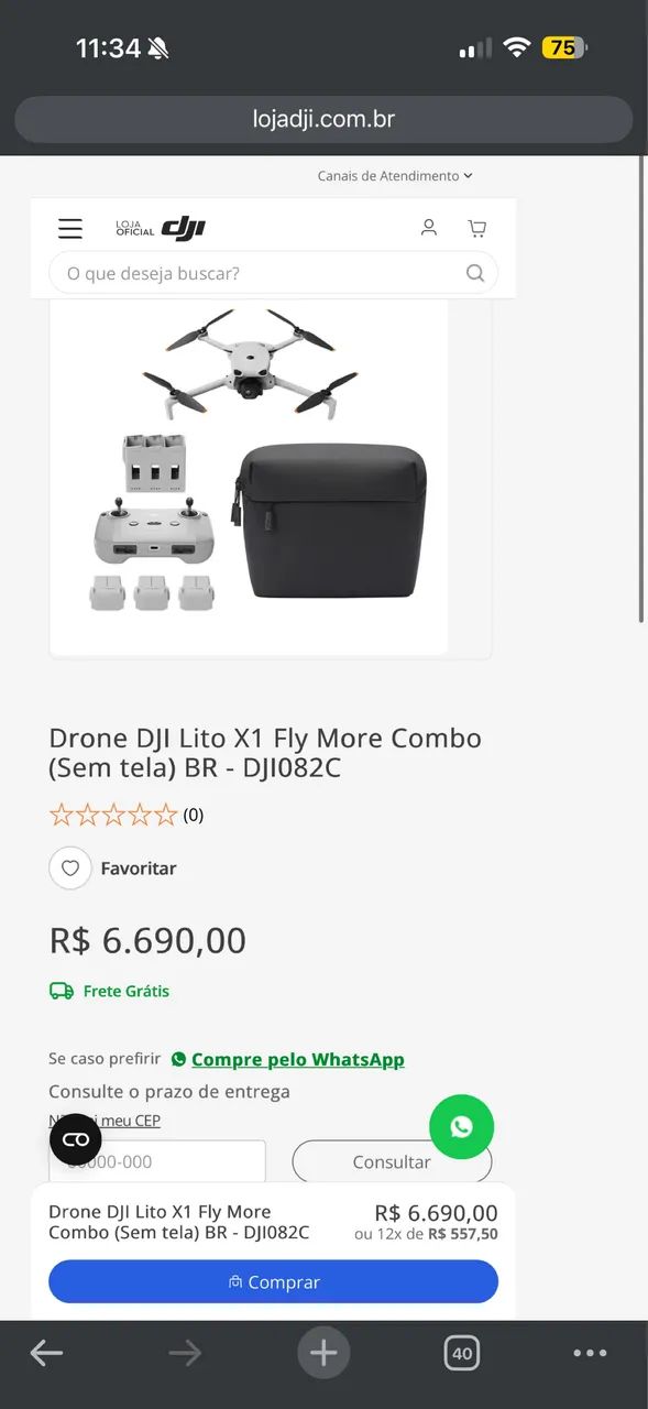 Drone Dji Lito X1 - Foto 2