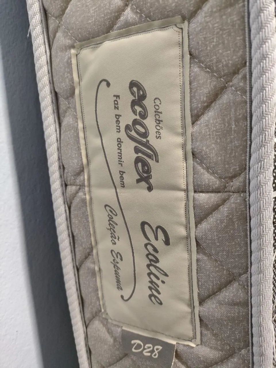 Colchão Ecoflex Solteiro NOVO - Foto 3