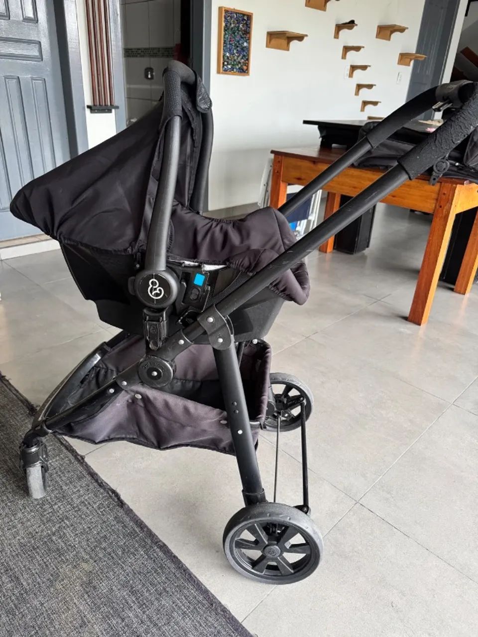 Carrinho de bebê + bebê conforto  - Foto 2