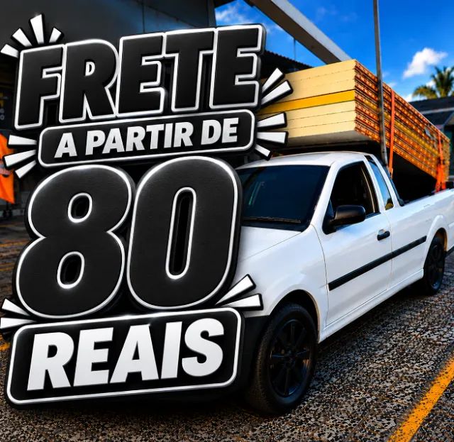 FRETE A PARTIR DE 80 REAIS.!