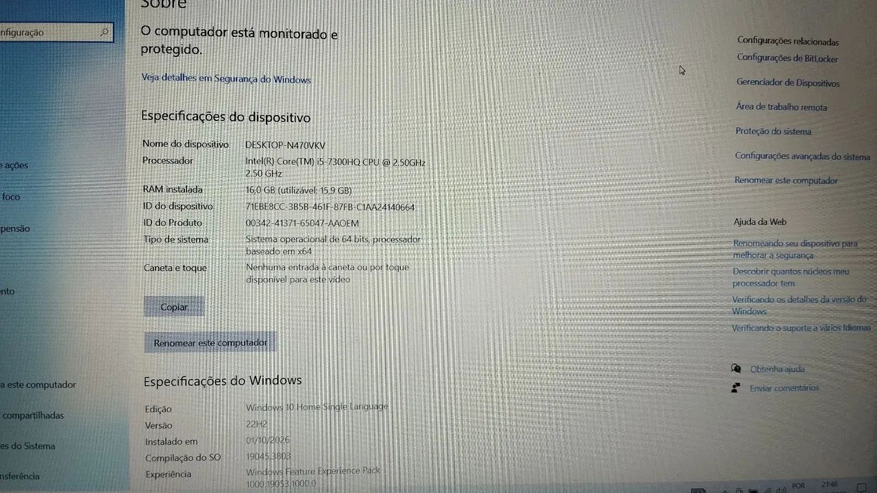 Dell inspiron gaming 7567 - Foto 4