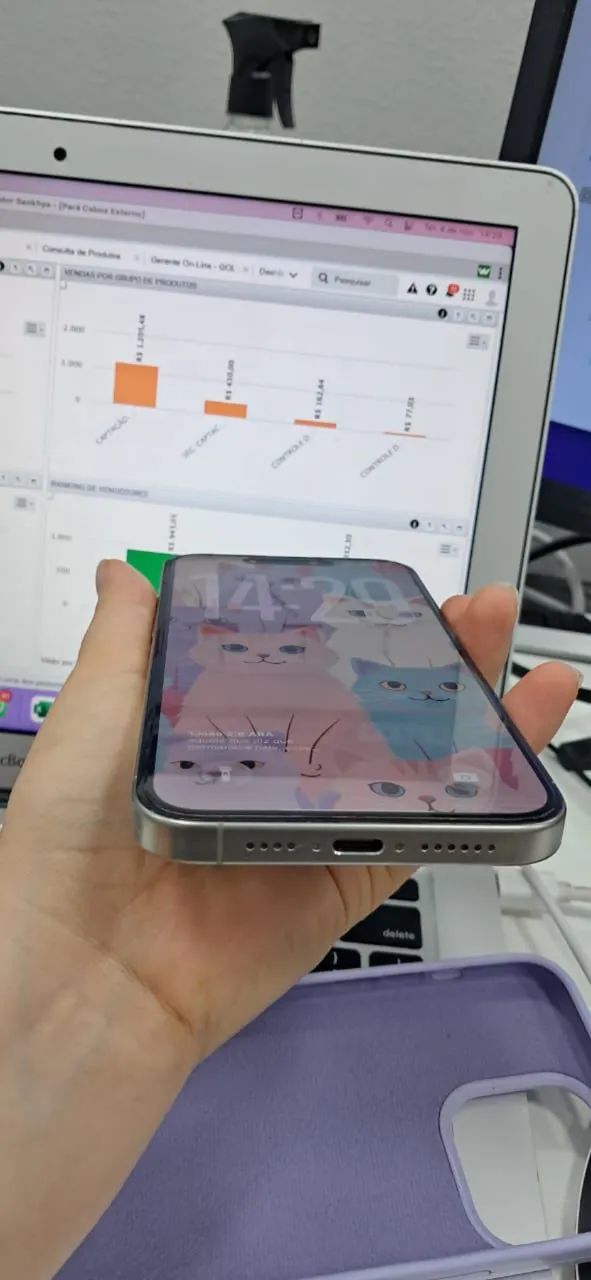 iPhone 15 pro Max 256gb com caixa 