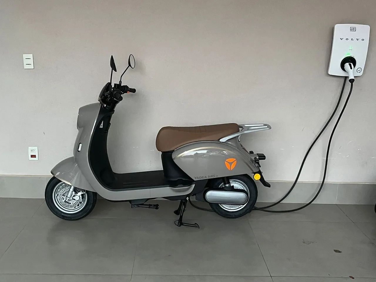 Scooter praticamente zero Km comprada em 2026