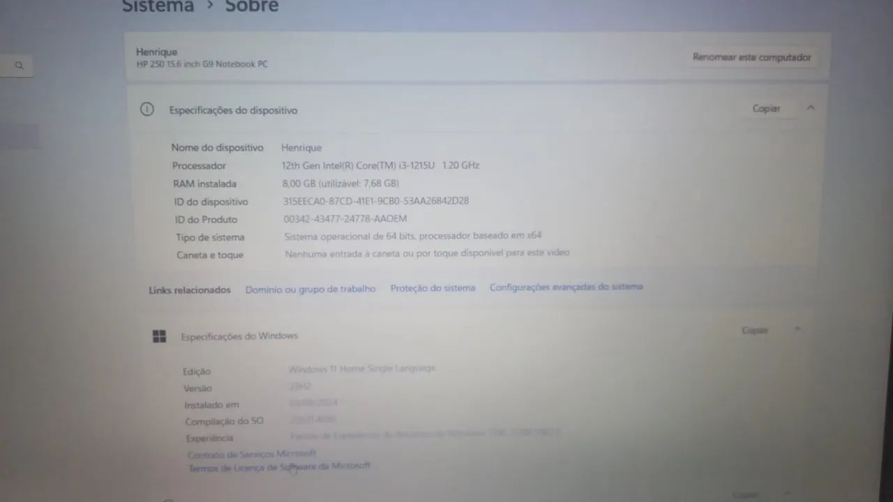 HP Notebook i3-12th - Foto 5