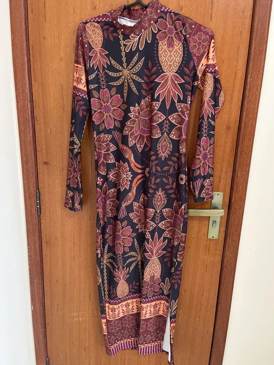 Vestido mid estampado