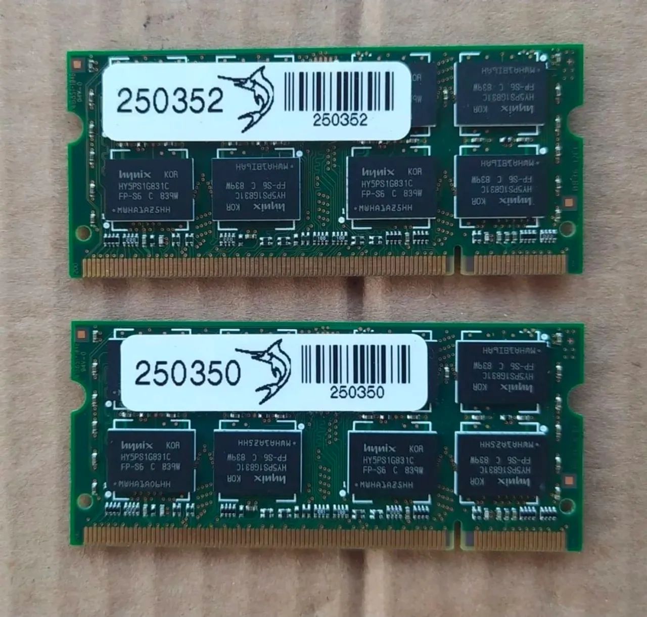Módulo de memória ram de notebook  2x2gb - Foto 2