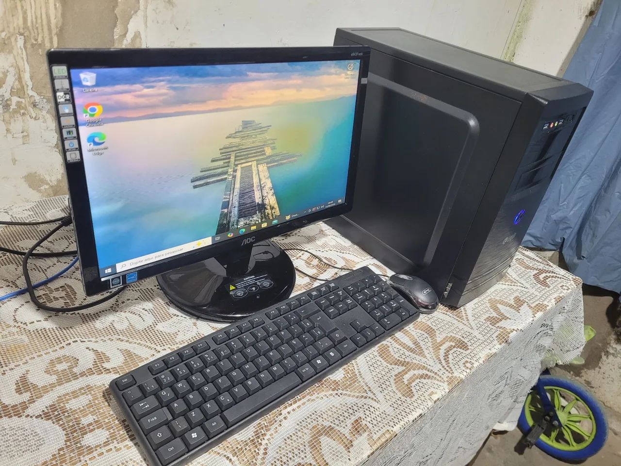PC COMPLETO  I5 4GB ACEITO CARTÃO DO GARANTIA 650$ - Foto 4