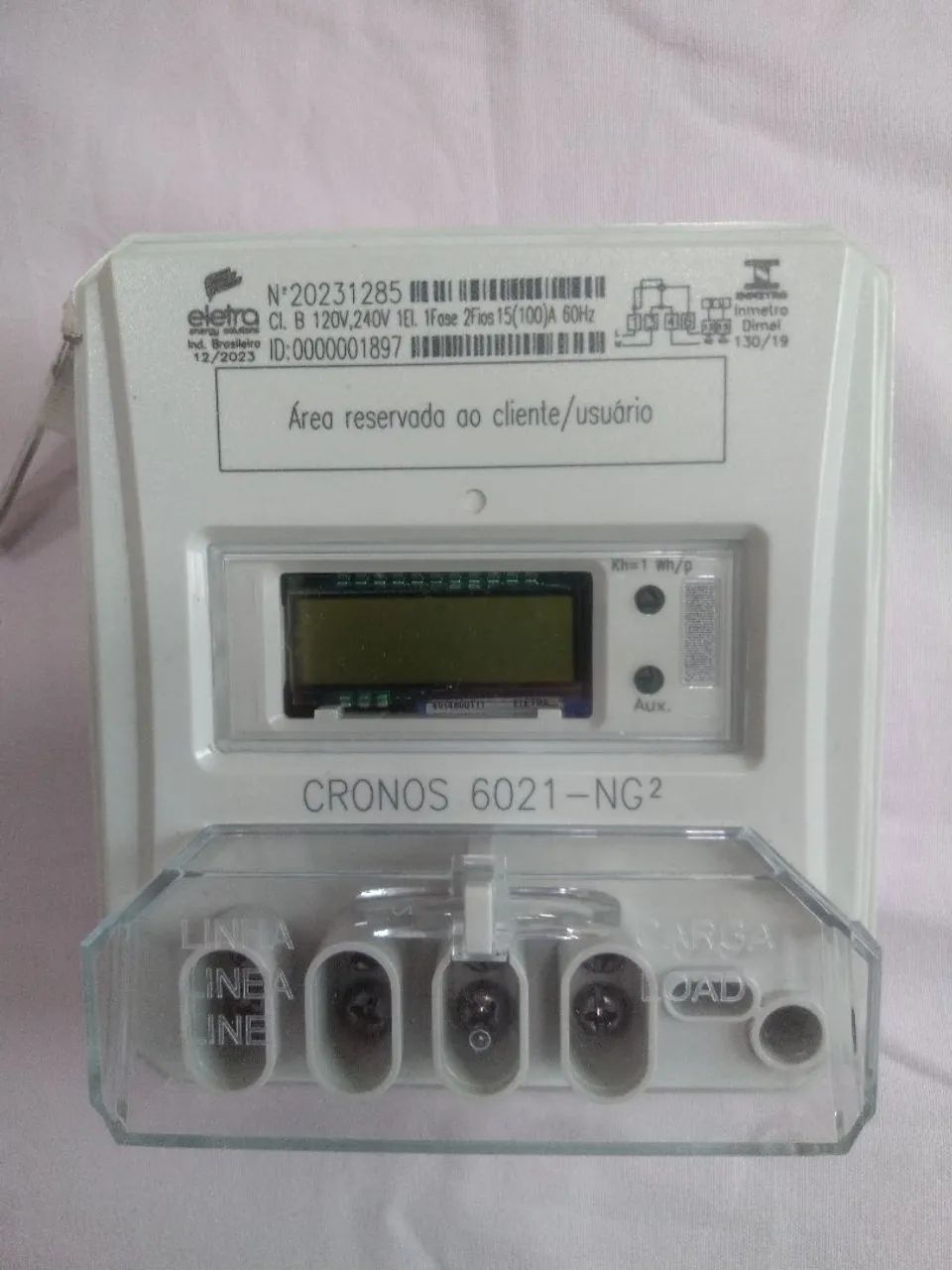 Medidor Elétrico Monofásico 