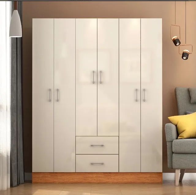Guarda Roupa Solano Seis Portas Cinamomo - Foto 3