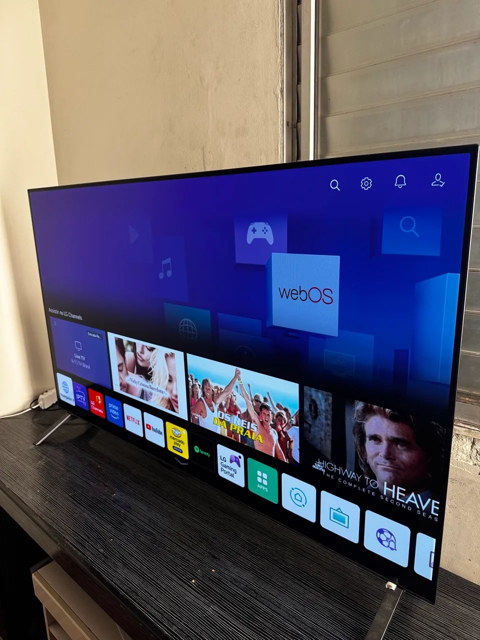 Televisão 55 polegadas LG A1 4K  - Foto 4
