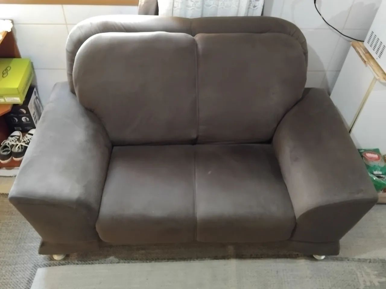 SOFÁ 3 E 2 LUGARES PERFEITO. - Foto 4