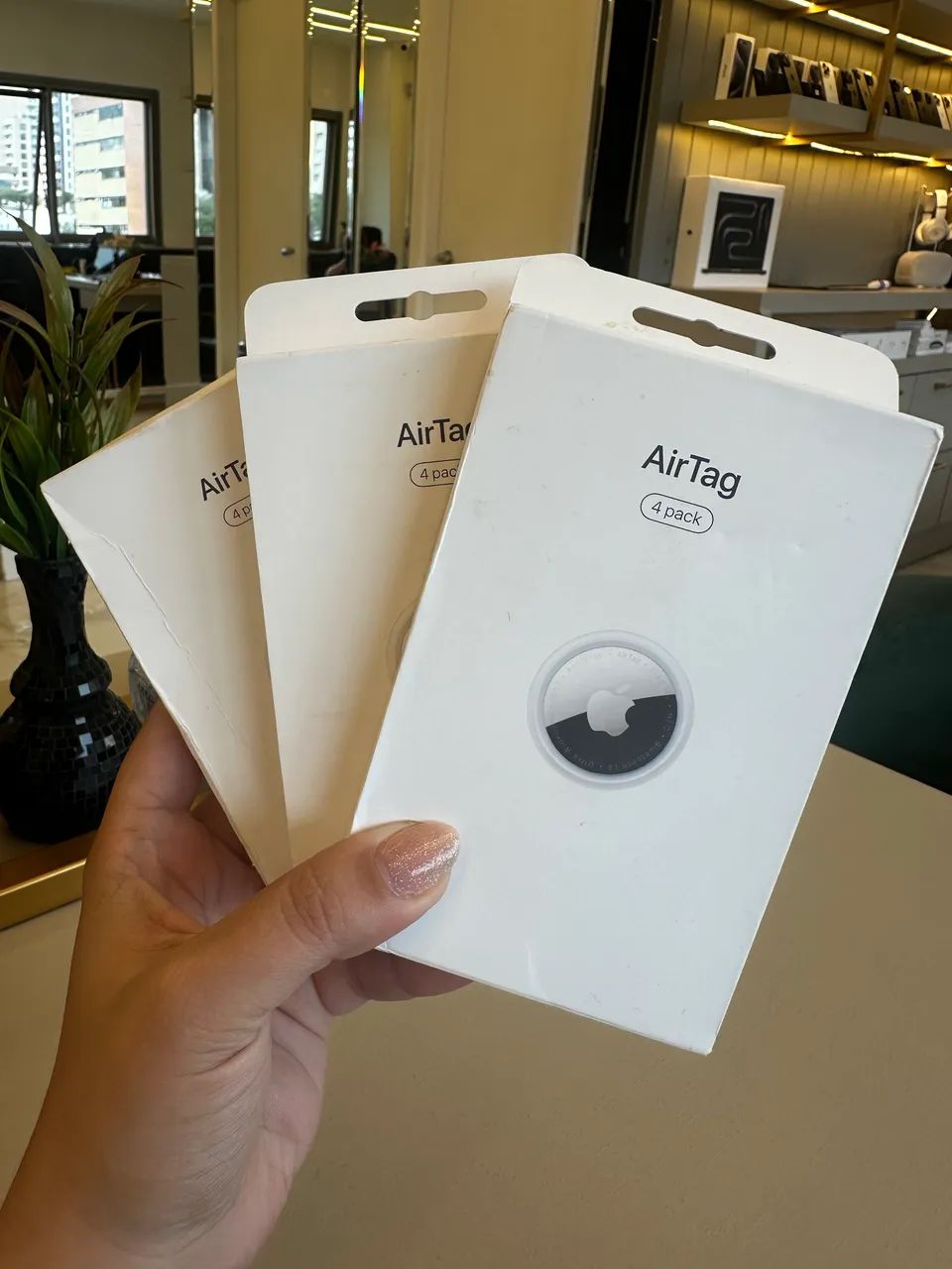 AirTag Pack 4 unidades Novo Lacrado / Loja Física