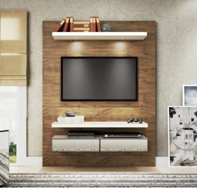 MDF Rack with LED by Dalla Costa