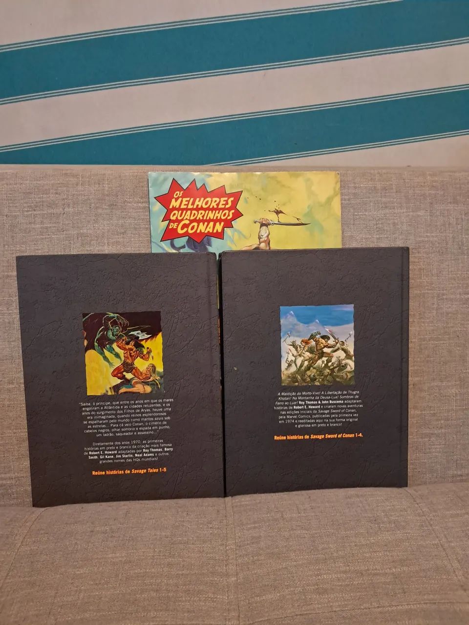 1 e 2 Espada Selvagem de Conan Panini - Foto 2