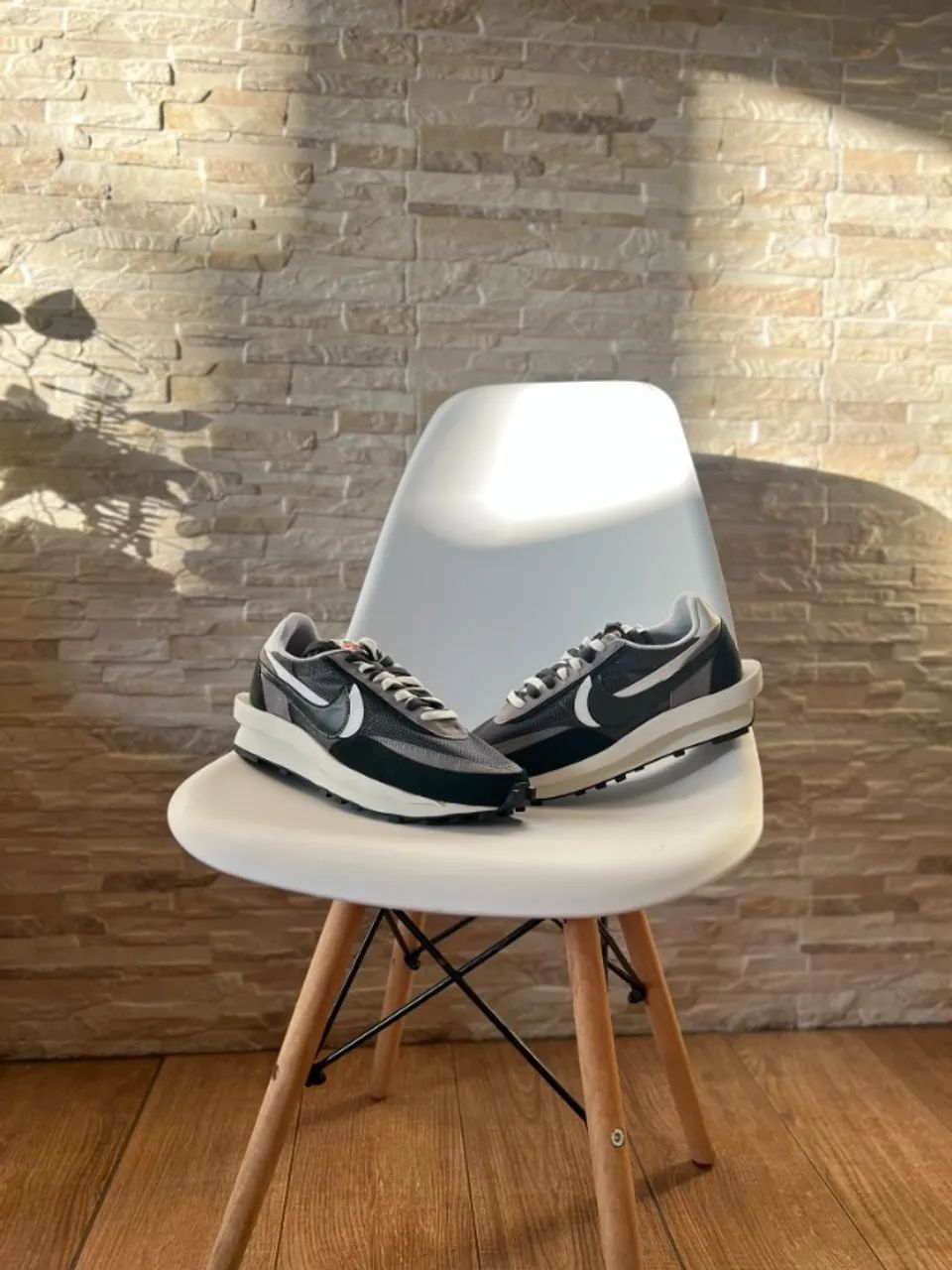 Tênis Nike Sacai LD Waffle Black - NOVO - Original