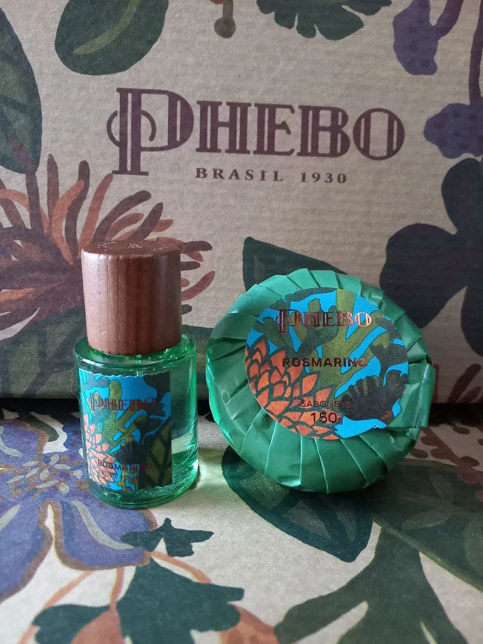 Kit Rosmarino Sabonete e Perfume - Phebo