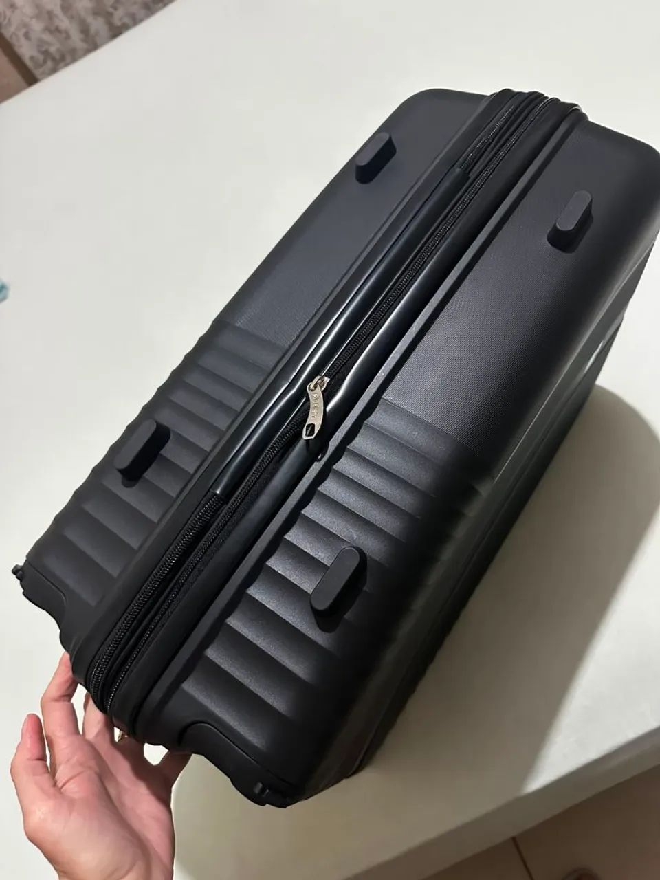 Mala preta de viajem 12kg - Foto 5