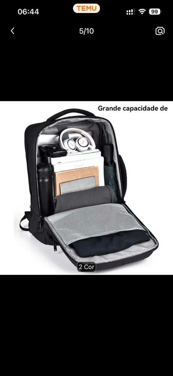 Mochila Nova Top e de excelente qualidade - Foto 5