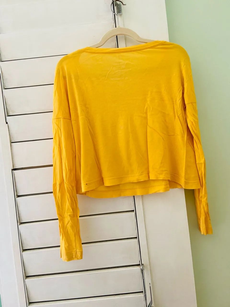 Blusa Farm manga longa algodão peruano - Foto 3