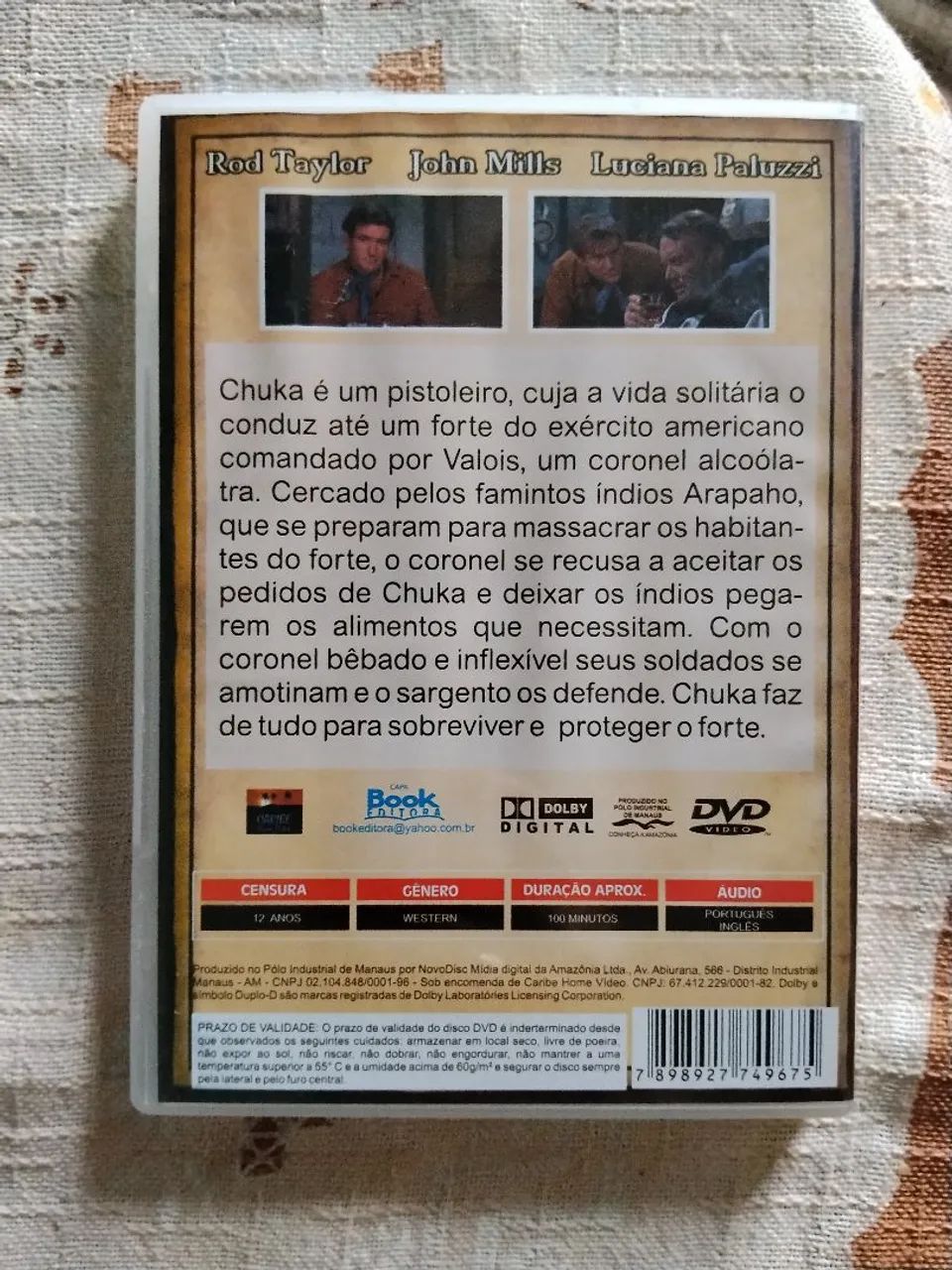 DVD usado Chuka Rod Taylor - Foto 2