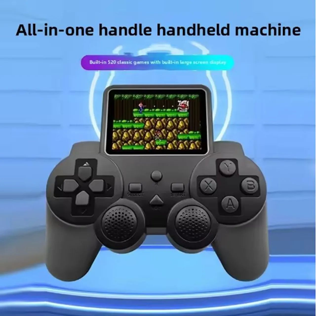 CONTROLE GAMER COM TELA 520 JOGOS - Foto 5