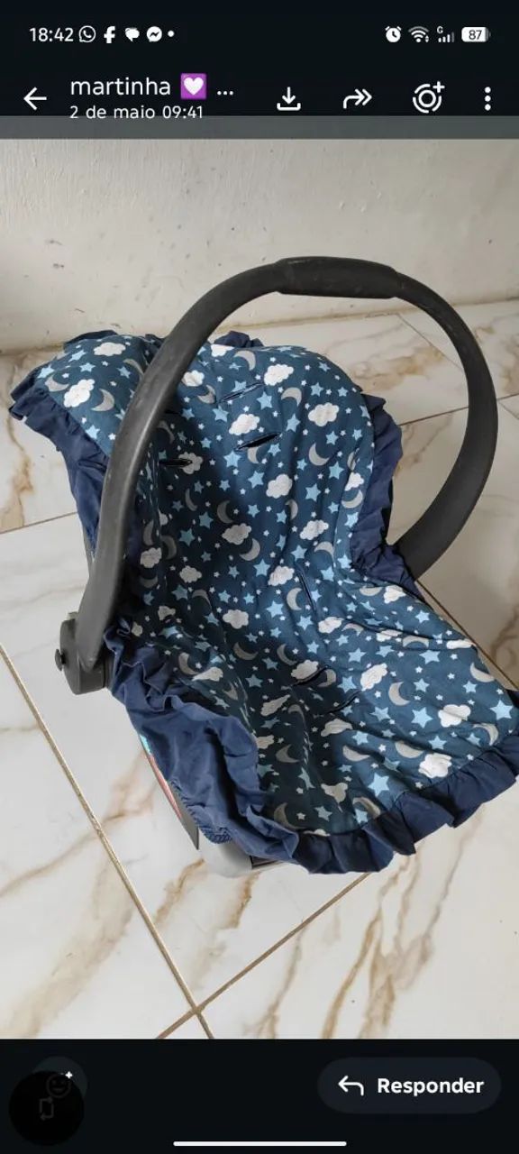 Vendo carrinho, BB conforto, cadeira  - Foto 4