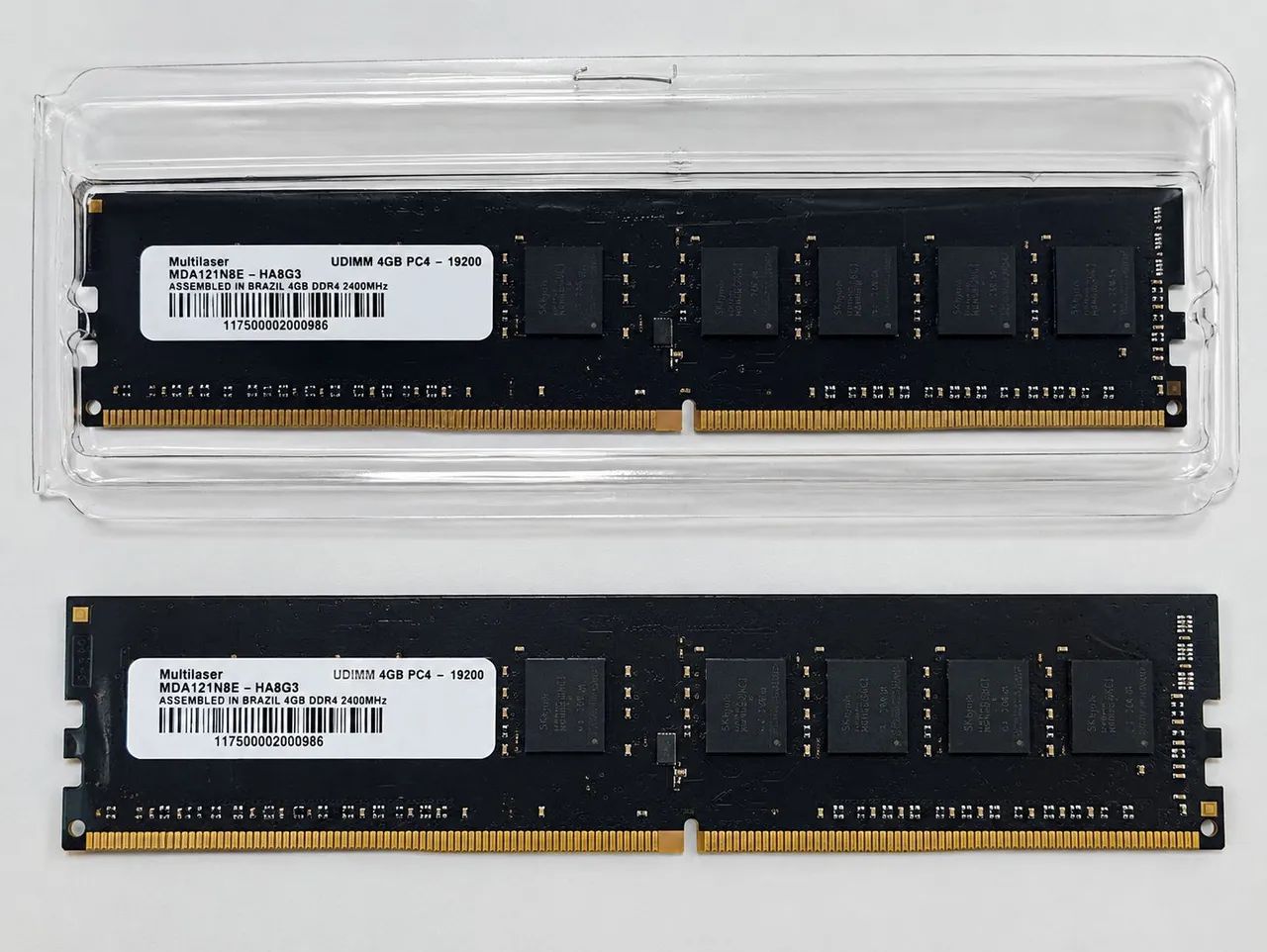 Memória ram 4gb ddr4