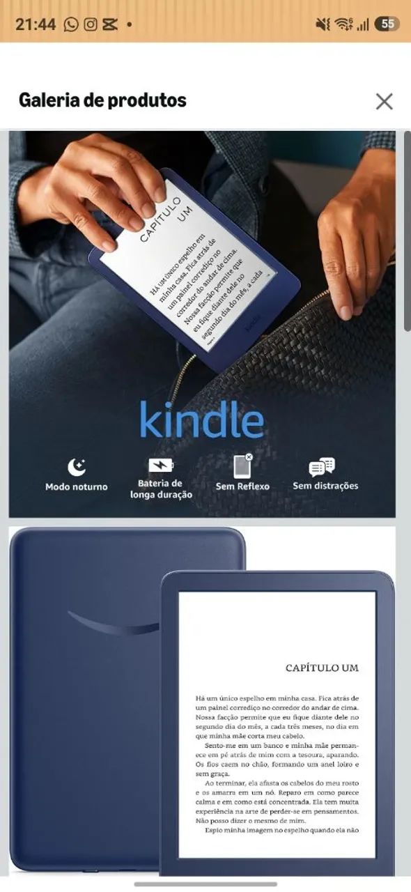 Kindle 11 geração, estação saúde - Foto 5