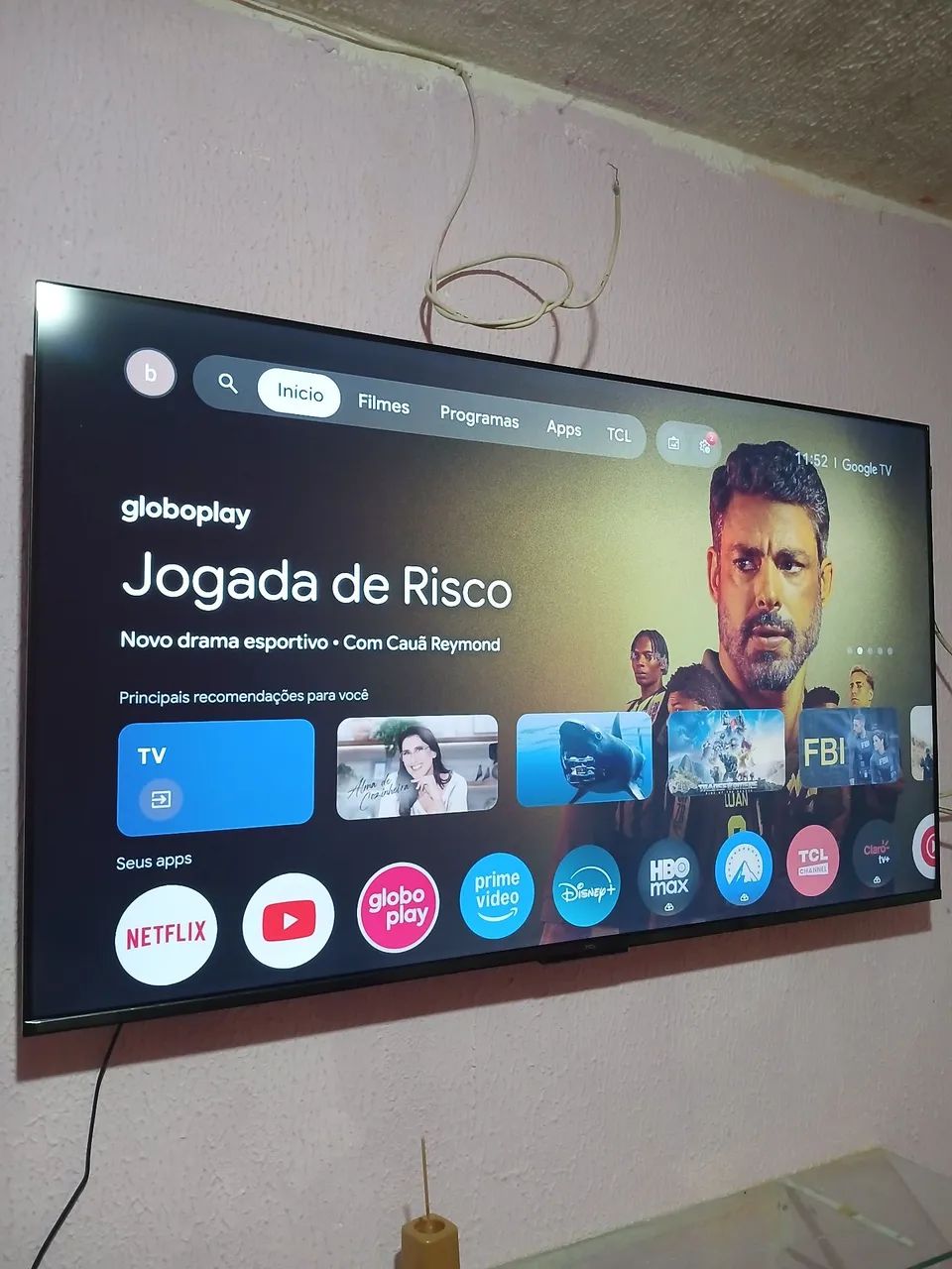 Smart TV 50 polegadas TCL QLED 4K - Foto 2