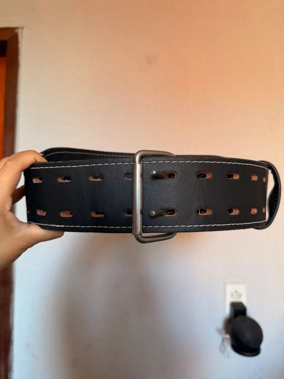 Cinturão De Couro Fit Max Force - Foto 2