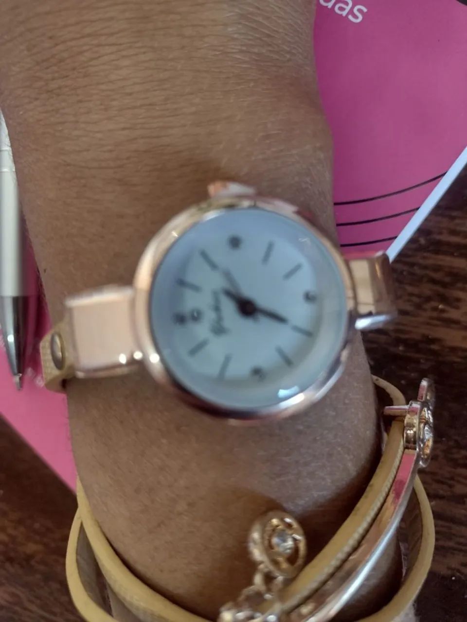 Relógio com bracelete  - Foto 4
